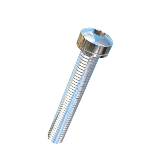Titanium 3/8-16 X 2-1/2 UNC Fillister Head, Socket Drive, Allied Titanium Machine Screw